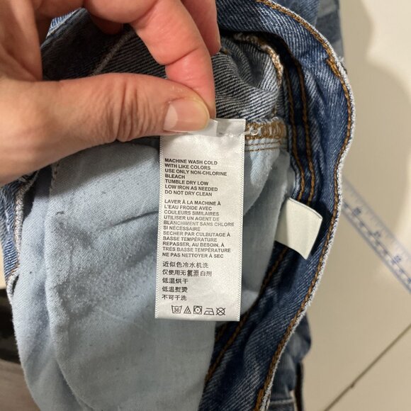 BDG Urban Outfitters Square Bow Fit Jeans Women’s Size 32 - Picture 9 of 14